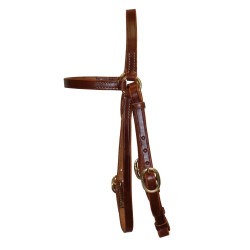 Ord River Oiled Pull-Up Barcoo Bridle & Reins - Shetland Size